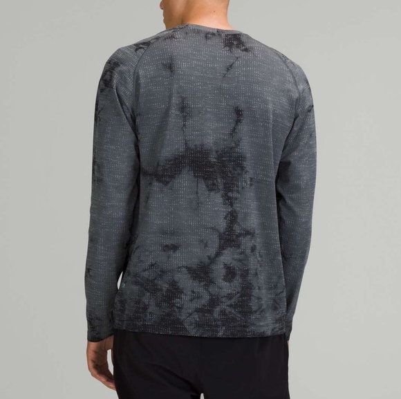 EUC 💎 Lululemon Metal Vent Tech Long Sleeve Shirt 2.0Disconnect Marble Dye SZ S - Picture 2 of 5